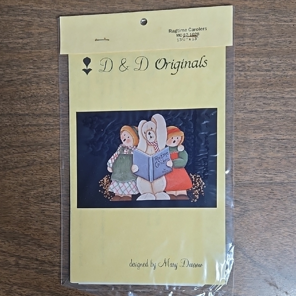 D & D Originals "Ragtime Carolers" Painting Pattern